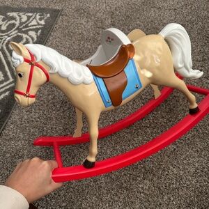 American Girl, bitty baby rocking horse MUSIC WORKS